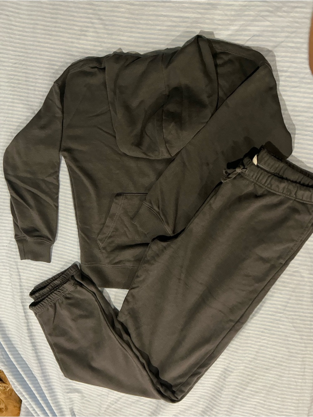 Dark Grey Hoodie & Jogger Set